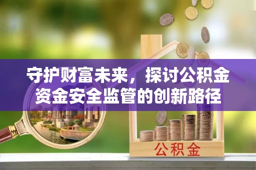 文安守护财富未来，探讨公积金资金安全监管的创新路径