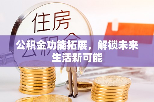 文安公积金功能拓展，解锁未来生活新可能