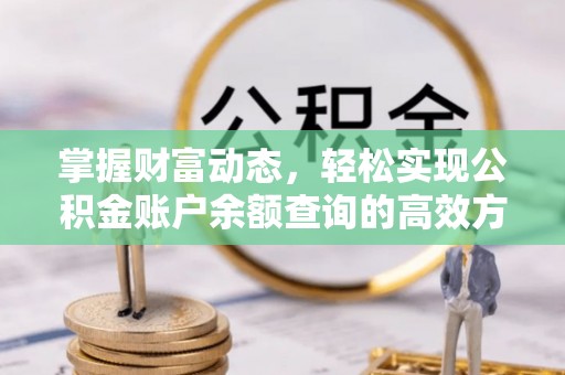 文安掌握财富动态，轻松实现公积金账户余额查询的高效方法