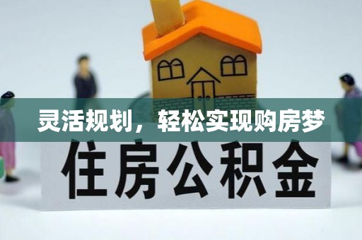 文安灵活规划，轻松实现购房梦