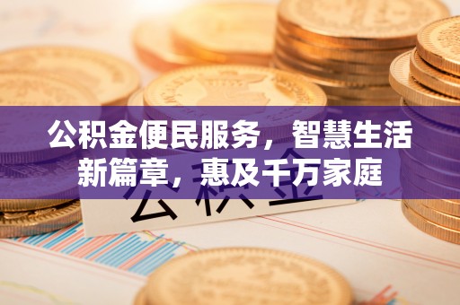 文安公积金便民服务，智慧生活新篇章，惠及千万家庭
