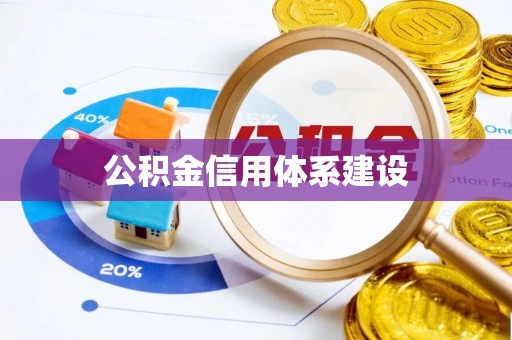 文安公积金信用体系建设