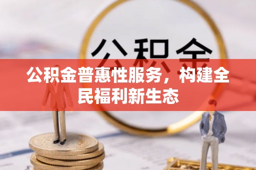 文安公积金普惠性服务，构建全民福利新生态