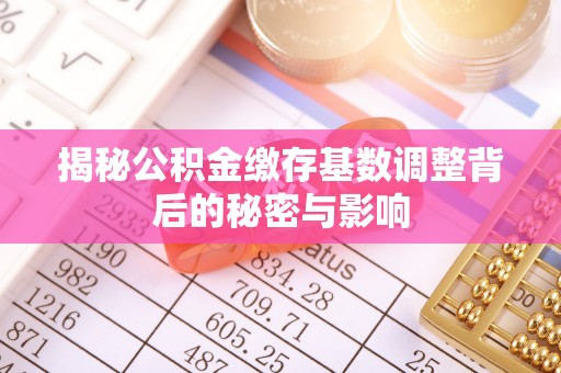文安揭秘公积金缴存基数调整背后的秘密与影响