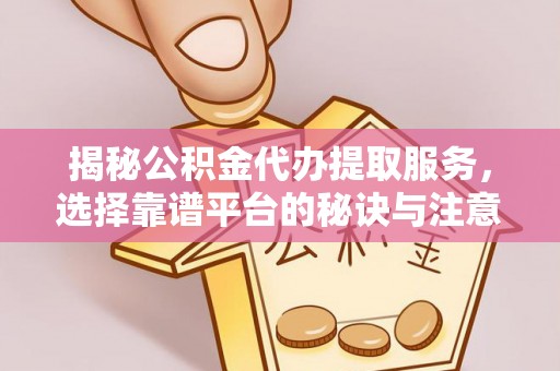 文安揭秘公积金代办提取服务，选择靠谱平台的秘诀与注意事项