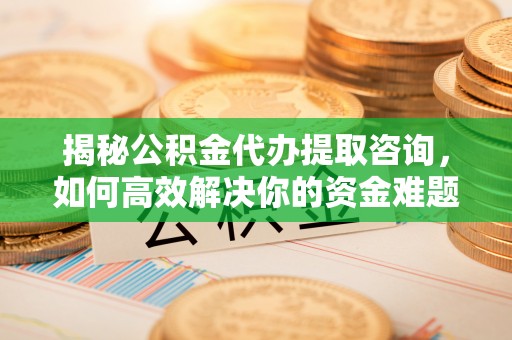 文安揭秘公积金代办提取咨询，如何高效解决你的资金难题