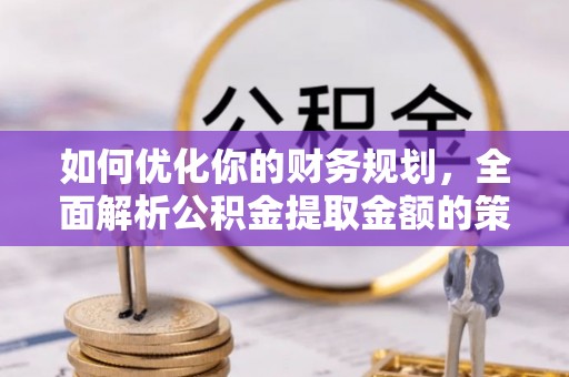 文安如何优化你的财务规划，全面解析公积金提取金额的策略与技巧