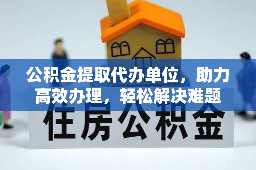 文安公积金提取代办单位，助力高效办理，轻松解决难题