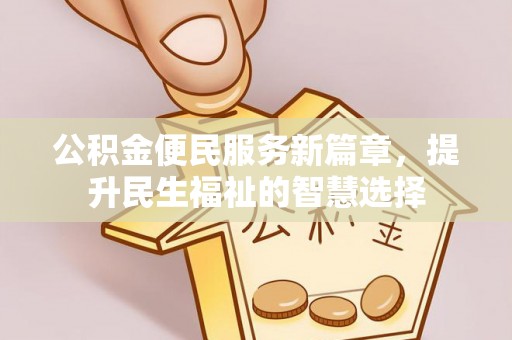 文安公积金便民服务新篇章，提升民生福祉的智慧选择