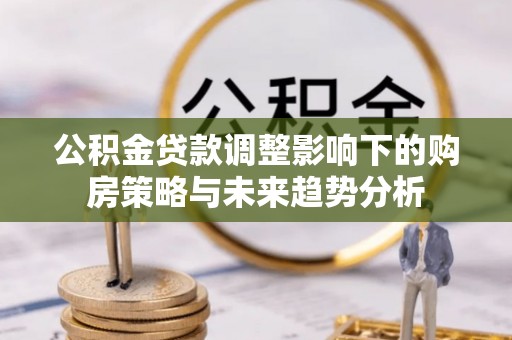 文安公积金贷款调整影响下的购房策略与未来趋势分析