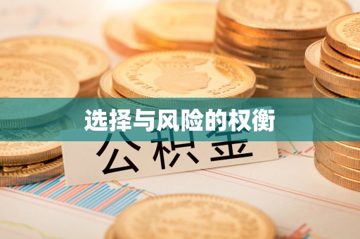 文安选择与风险的权衡