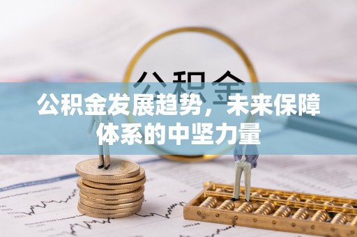 文安公积金发展趋势，未来保障体系的中坚力量