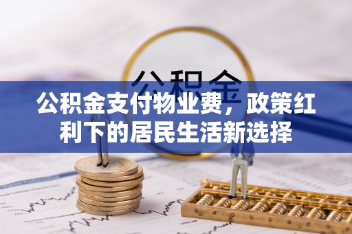 文安公积金支付物业费，政策红利下的居民生活新选择