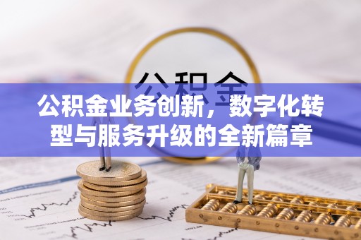 文安公积金业务创新，数字化转型与服务升级的全新篇章