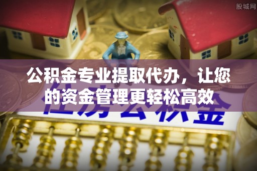 文安公积金专业提取代办，让您的资金管理更轻松高效