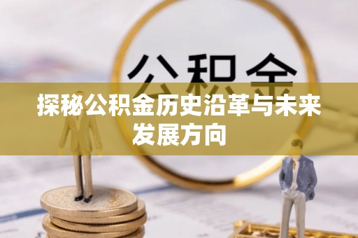 文安探秘公积金历史沿革与未来发展方向