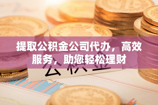 文安提取公积金公司代办，高效服务，助您轻松理财