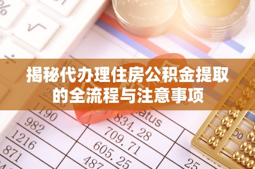 文安揭秘代办理住房公积金提取的全流程与注意事项