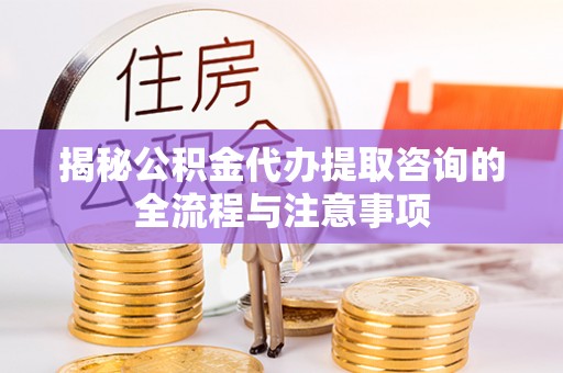 文安揭秘公积金代办提取咨询的全流程与注意事项