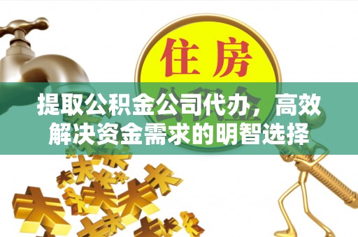 文安提取公积金公司代办，高效解决资金需求的明智选择