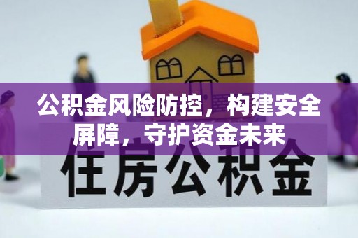 文安公积金风险防控，构建安全屏障，守护资金未来