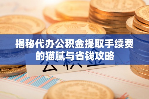 文安揭秘代办公积金提取手续费的猫腻与省钱攻略