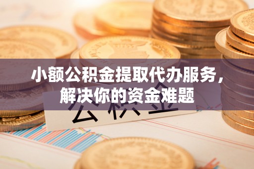 文安小额公积金提取代办服务，解决你的资金难题