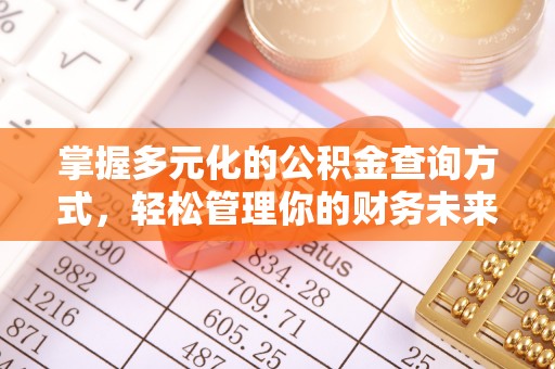 文安掌握多元化的公积金查询方式，轻松管理你的财务未来