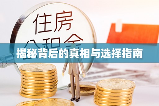 文安揭秘背后的真相与选择指南