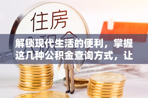 文安解锁现代生活的便利，掌握这几种公积金查询方式，让理财更轻松