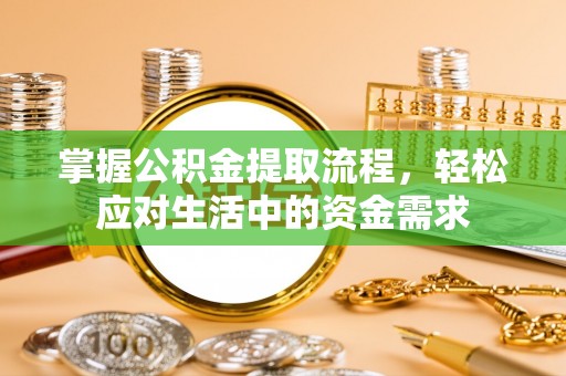 文安掌握公积金提取流程，轻松应对生活中的资金需求