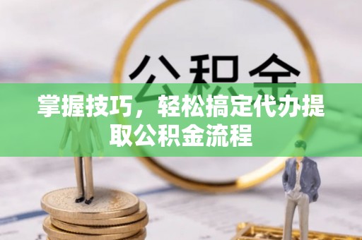 文安掌握技巧，轻松搞定代办提取公积金流程