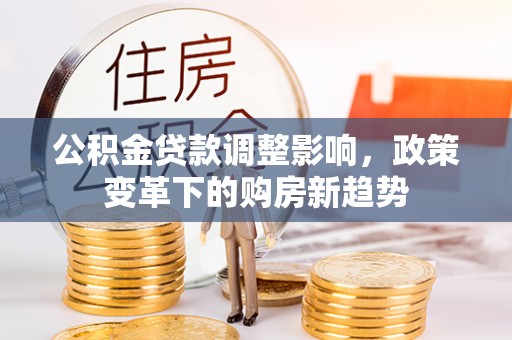 文安公积金贷款调整影响，政策变革下的购房新趋势