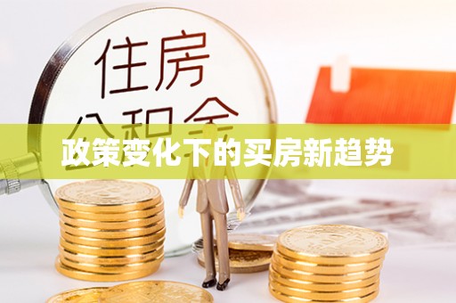 文安政策变化下的买房新趋势