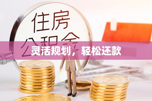 文安灵活规划，轻松还款