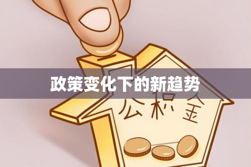 文安政策变化下的新趋势