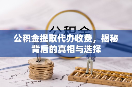 文安公积金提取代办收费，揭秘背后的真相与选择