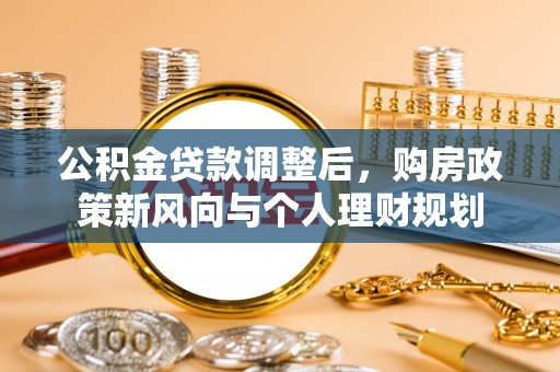 文安公积金贷款调整后，购房政策新风向与个人理财规划