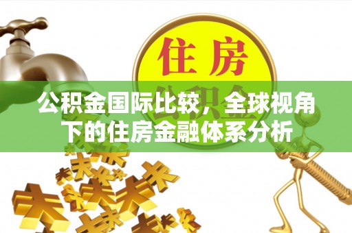 文安公积金国际比较，全球视角下的住房金融体系分析