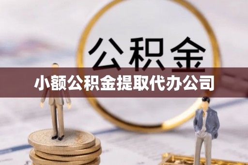 文安小额公积金提取代办公司