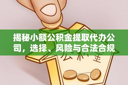 文安揭秘小额公积金提取代办公司，选择、风险与合法合规之道